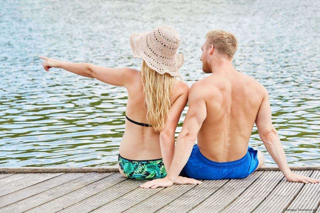 Wasserspaß im Sommer im Chiemsee Alpenland
